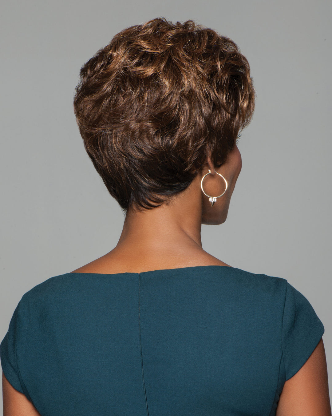 Gabor Cheer Effortless Short Wig: Layered Style, Soft Curls, Comfortable Synthetic Hair