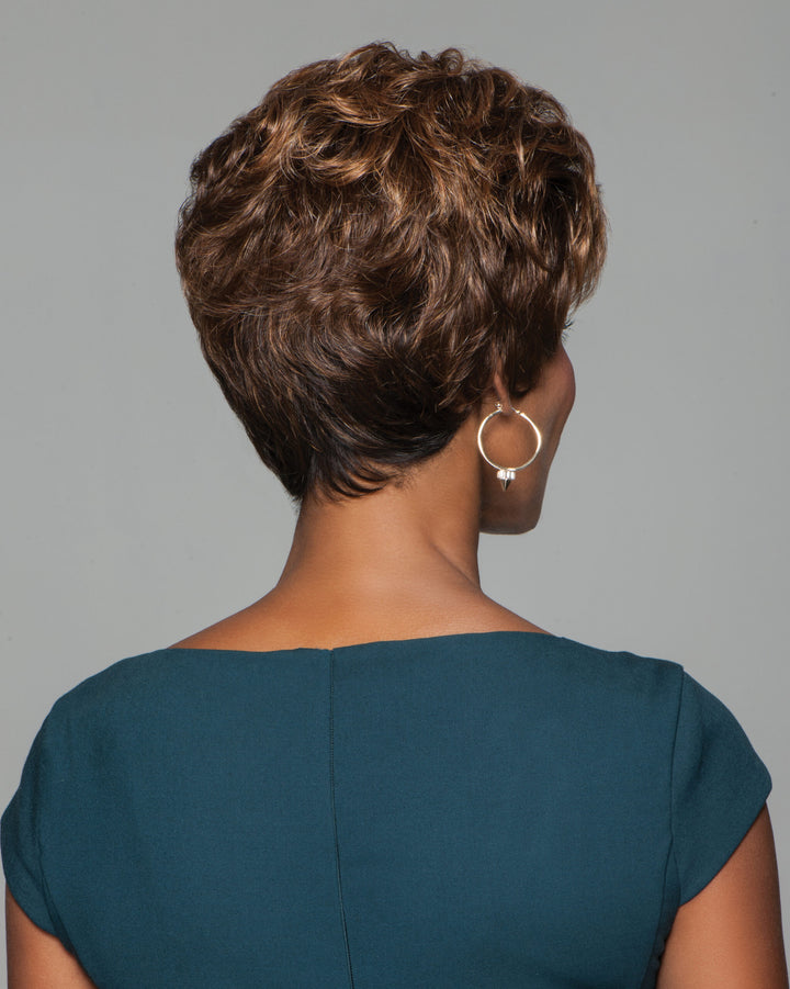 Gabor Cheer Effortless Short Wig: Layered Style, Soft Curls, Comfortable Synthetic Hair