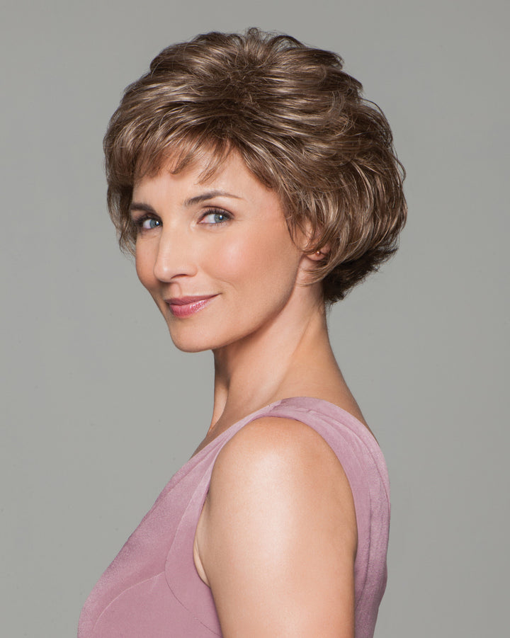 Gabor Commitment Versatile Short Layered Wig, Lightweight Flexlite Fiber, Comfort Fit