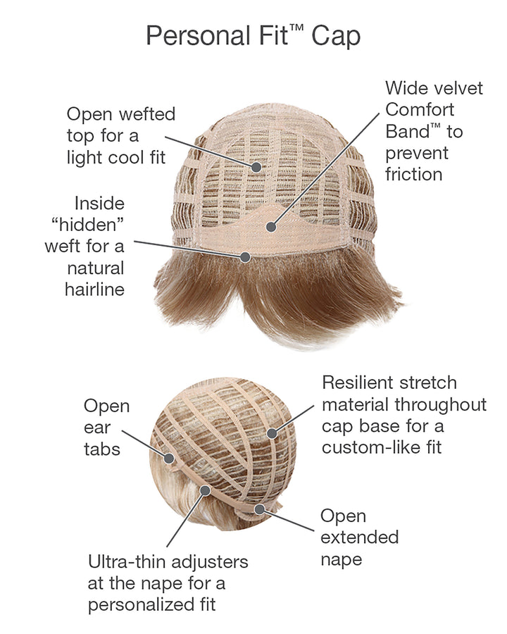 Gabor Flirt Short Curly Wig Lightweight Flexlite Fiber Effortless Style