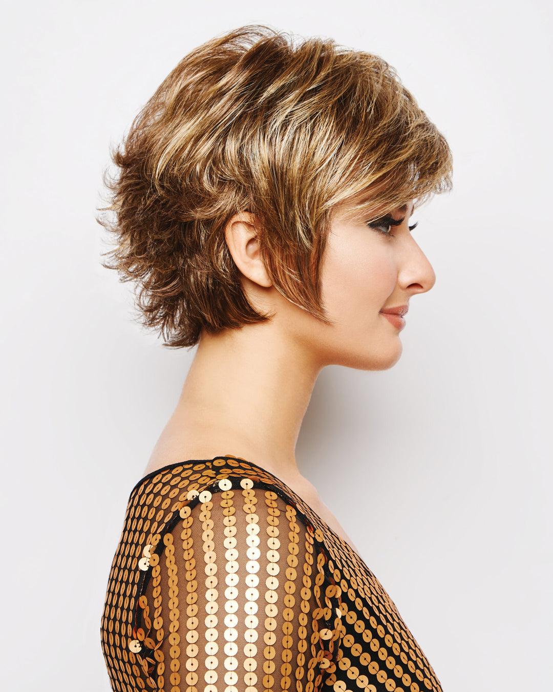 Gala Luxury Wig: Undetectable Lace Front, Hand-Tied Top, Kanekalon Flexlite Fiber