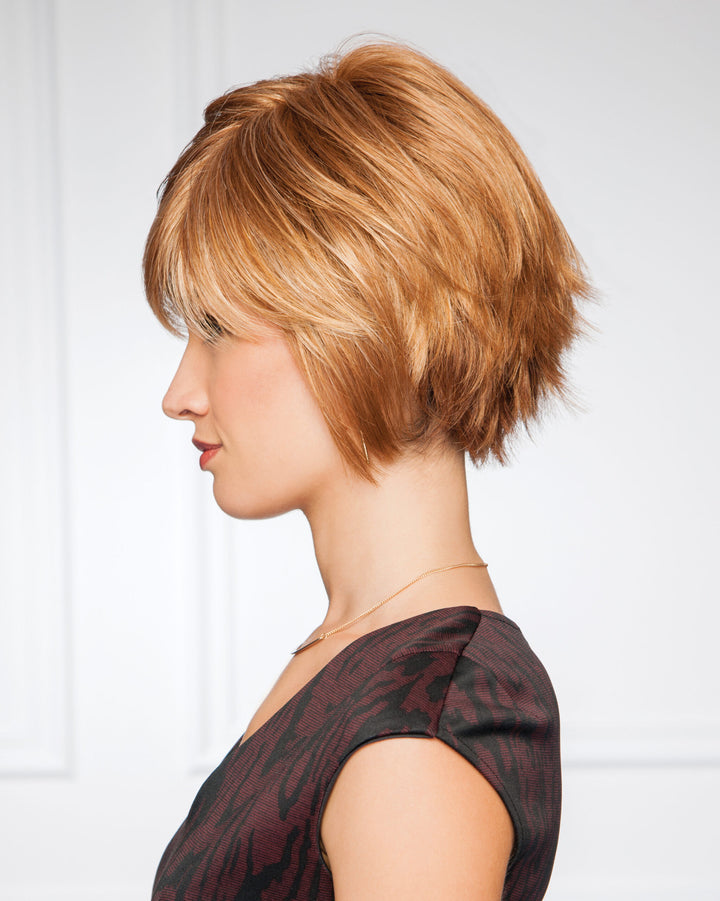 Gabor Innuendo Short Layered Bob Wig: Sleek Style with Flexlite Fiber