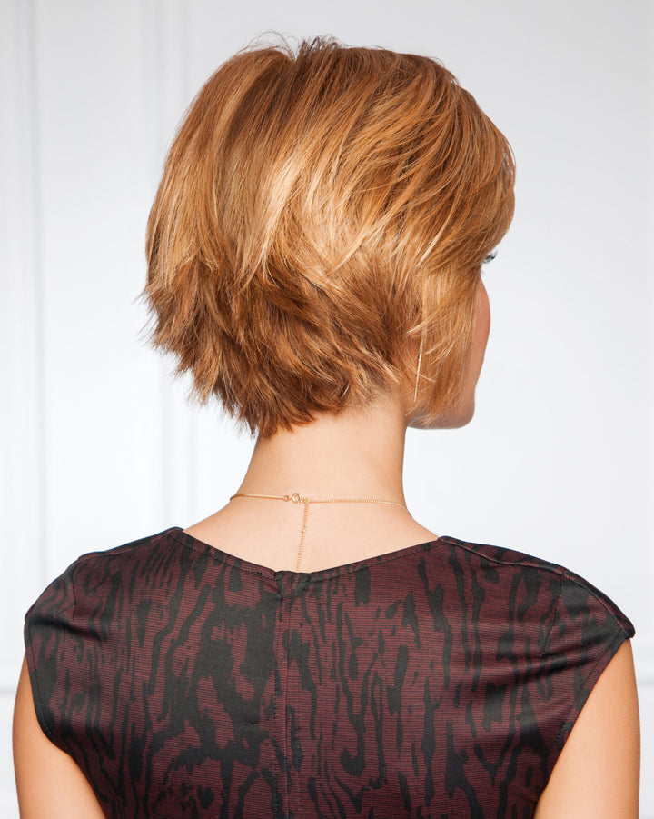 Gabor Innuendo Short Layered Bob Wig: Sleek Style with Flexlite Fiber