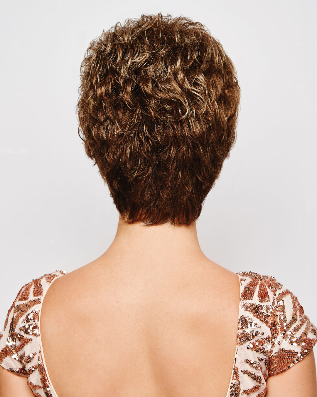 Gabor Instinct Short Shag Wig: Lightweight Flexlite Fiber, Velvet Comfort Band