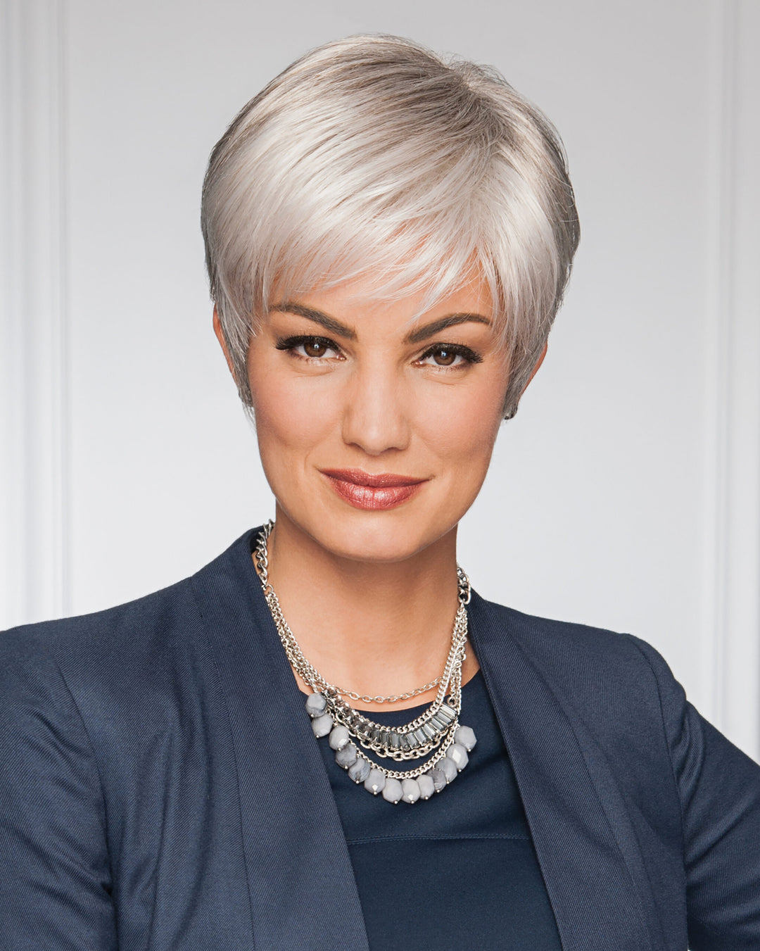Gabor Renew Precision Tapered Boy Cut Synthetic Wig with Layered Fringe
