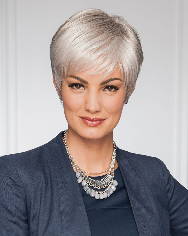 Gabor Renew Precision Tapered Boy Cut Synthetic Wig with Layered Fringe