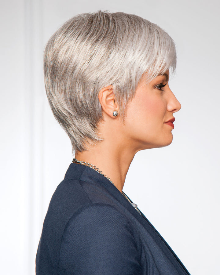 Gabor Renew Precision Tapered Boy Cut Synthetic Wig with Layered Fringe