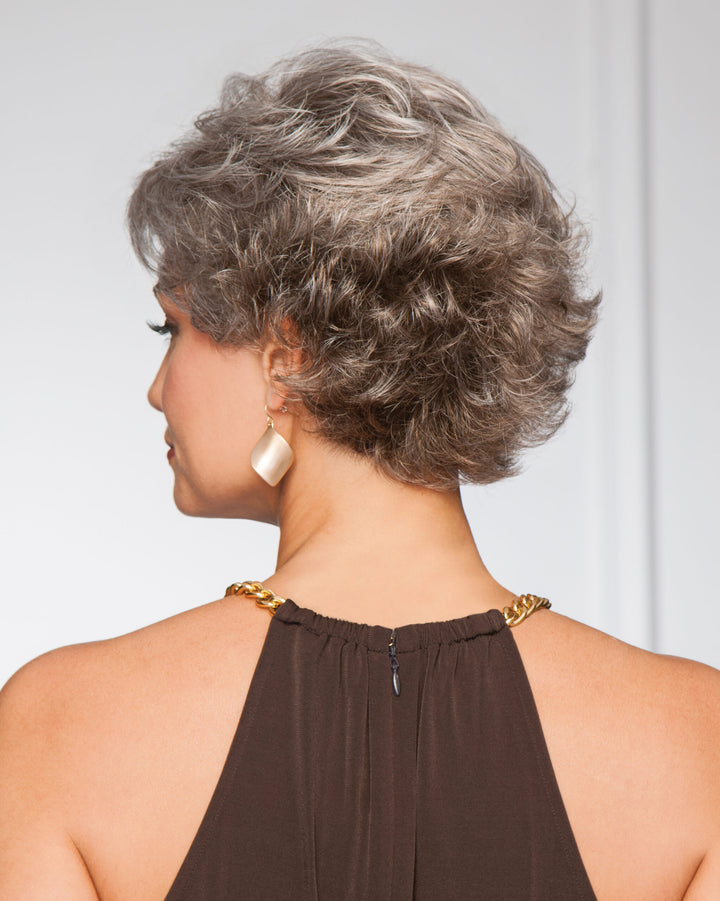 Resolve Layered Synthetic Wig: Easy-Care Retro Fluffy Style for Women