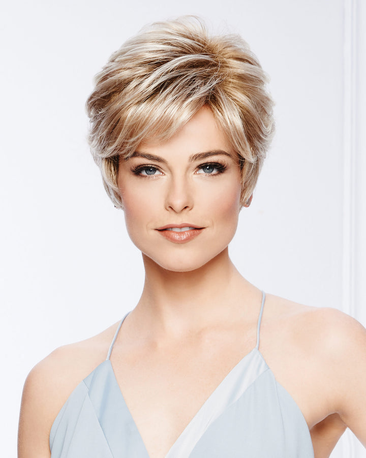 True Demure Short Wavy Wig for Women, Lightweight Flexlite Fiber