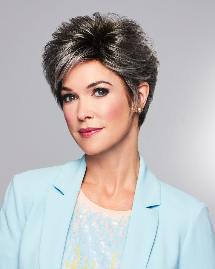 True Demure Short Wavy Wig for Women, Lightweight Flexlite Fiber