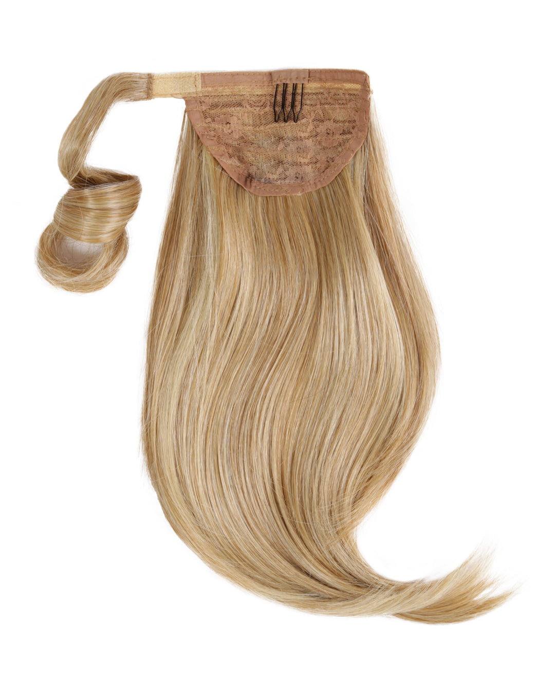 12-inch Heat-Friendly Synthetic Wrap-Around Ponytail: Instant Volume & Style