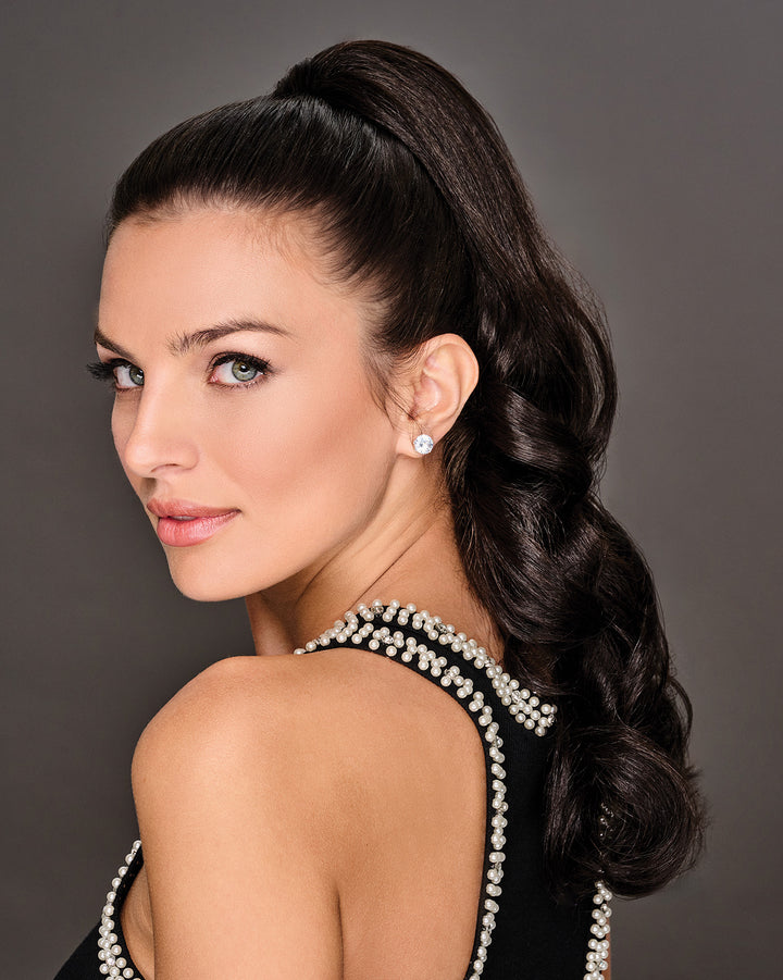 21″ Soft Curls Claw Clip Pony by Hairdo