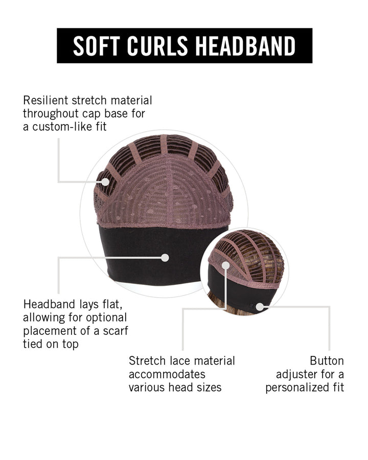 Soft Curls Headband by Hairdo