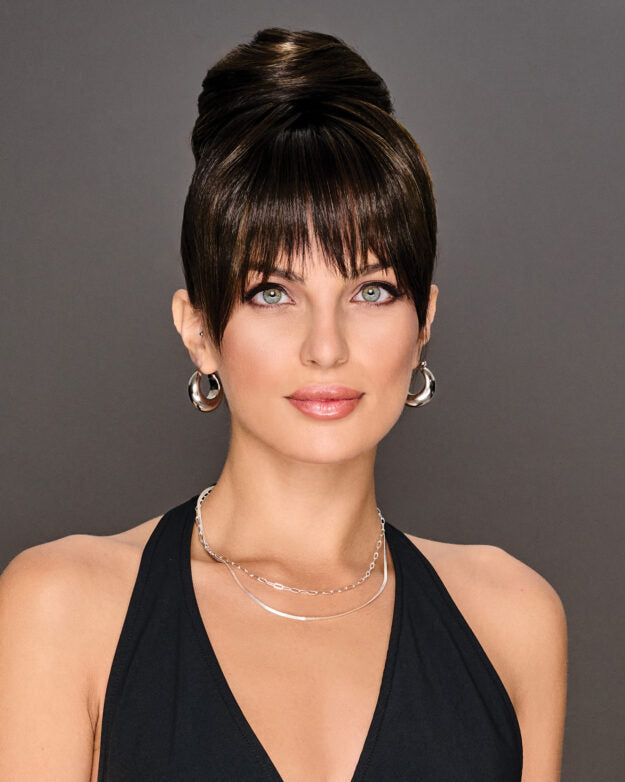 Trendy Fringe & Bun by Hairdo