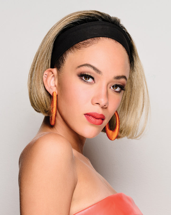 14″ Classic Bob Headband Wig by Kim Kimble