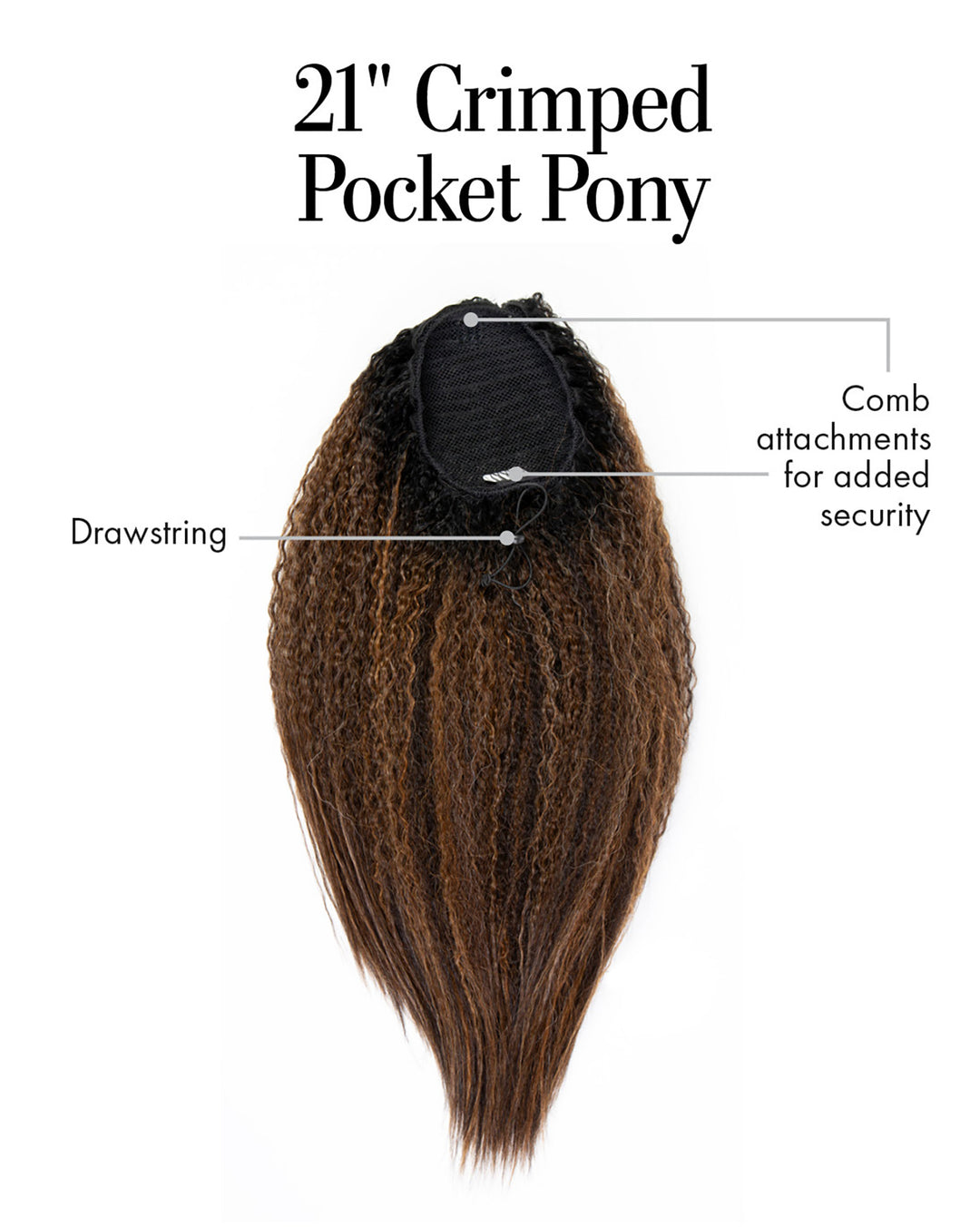 21″ Crimped Pocket Pony by Kim KImble