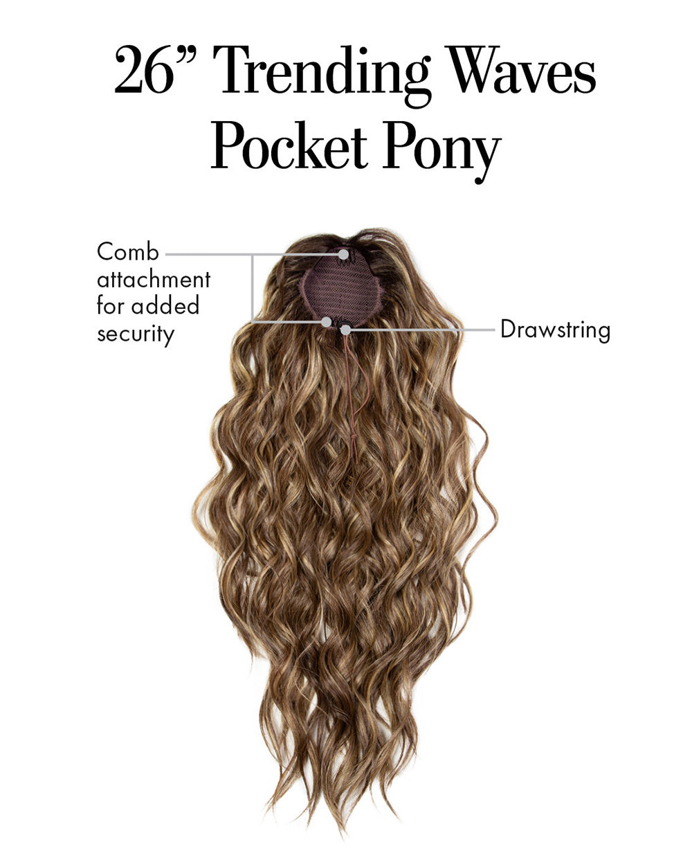 26″ Trending Waves Pocket Pony by Kim Kimble